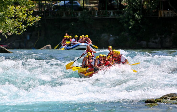 Köprülü Kanyon'da Rafting Rezervasyonları Alınmaya Başladı