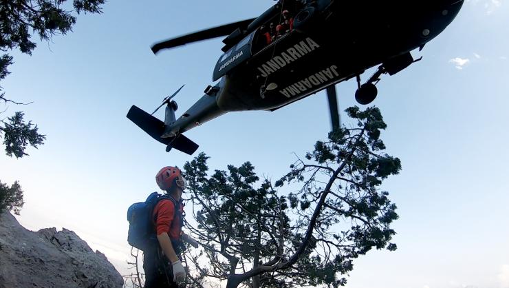 16 Gün Sonra Ölü Bulunan Ukraynalı Yana'nın Cenazesi Helikopterle Alındı