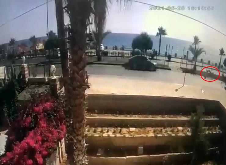 Antalya'da İsveçli Kadının Öldüğü Kaza Kamerada